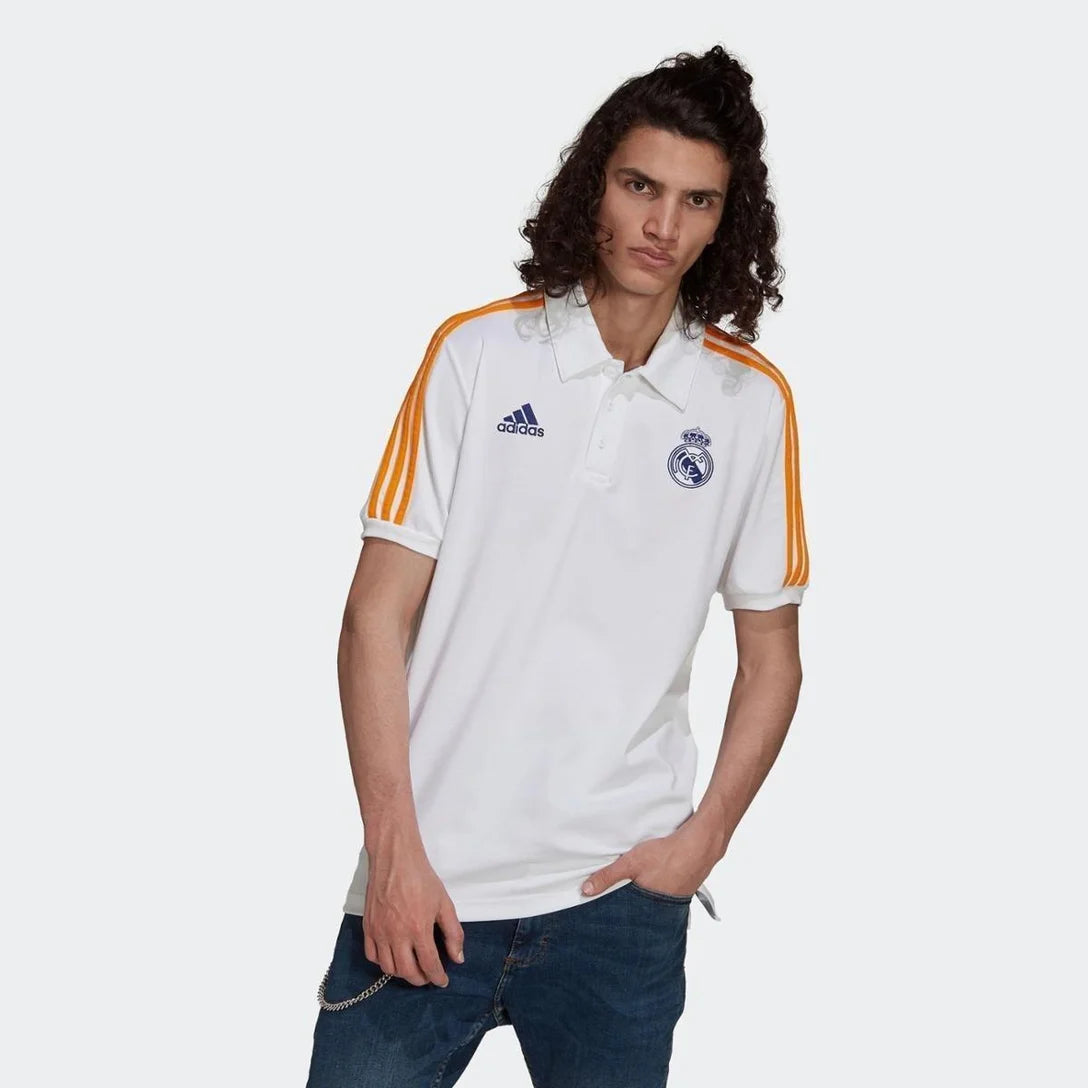 REAL MADRID Polo Hombre Entrenamiento Blanco 24/25