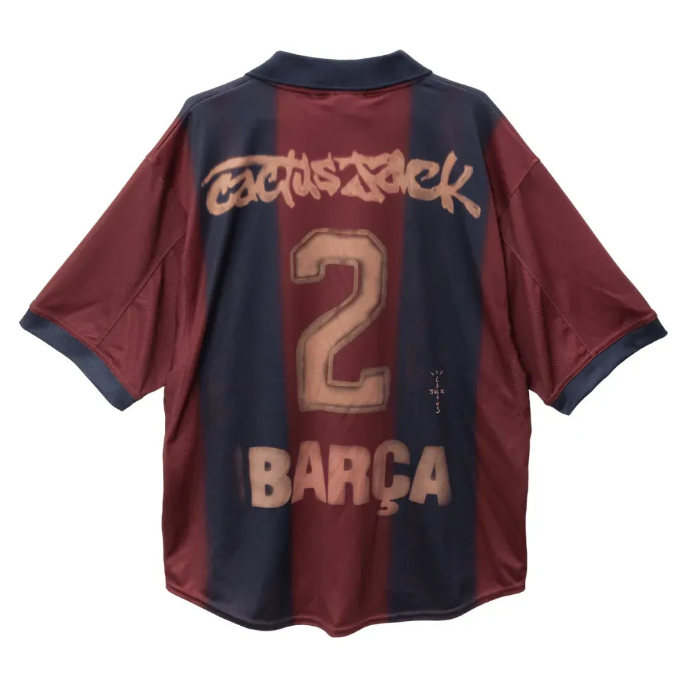 Barcelona x Travis Scott Home RetroSkeleton Jersey