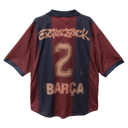 Barcelona x Travis Scott Home RetroSkeleton Jersey