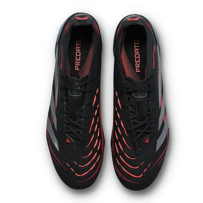 BOTA DE FUTBOL ADIDAS PREDATOR FG ELITE - NEGRO/ROJO - Stealth Pack